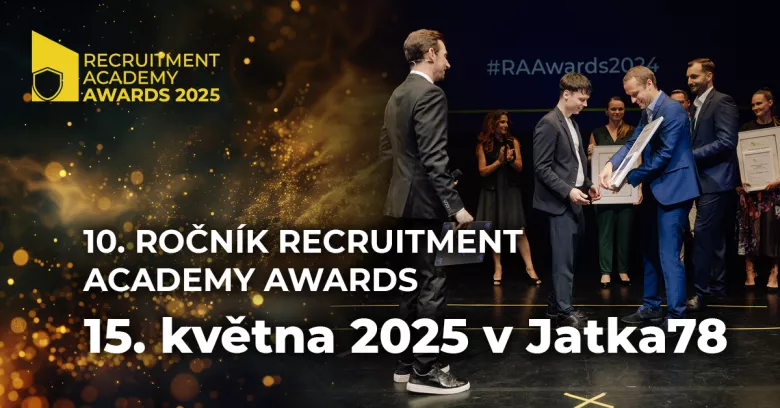 Recruitment Academy Awards 2025: Jubilejní 10. ročník ocenění pro špičky HR marketingu